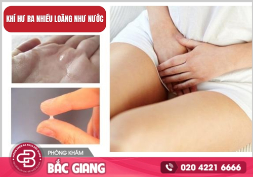 Khí hư ra nhiều loãng như nước là do đâu?