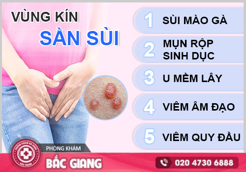Vùng kín sần sùi như da gà – Nguyên nhân và cách xử lý hiệu quả